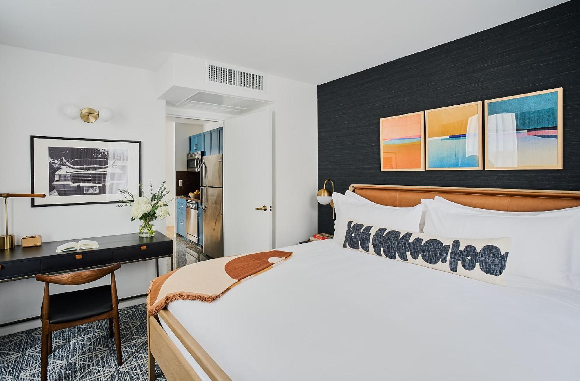 Rusk House Serviced Apartments Хьюстон Экстерьер фото