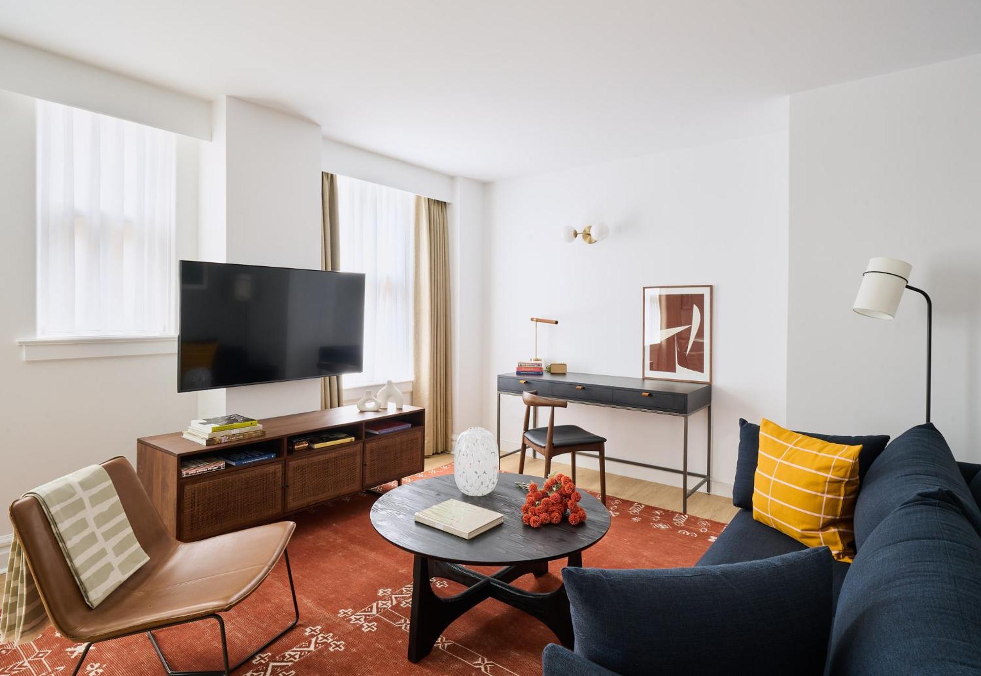 Rusk House Serviced Apartments Хьюстон Экстерьер фото